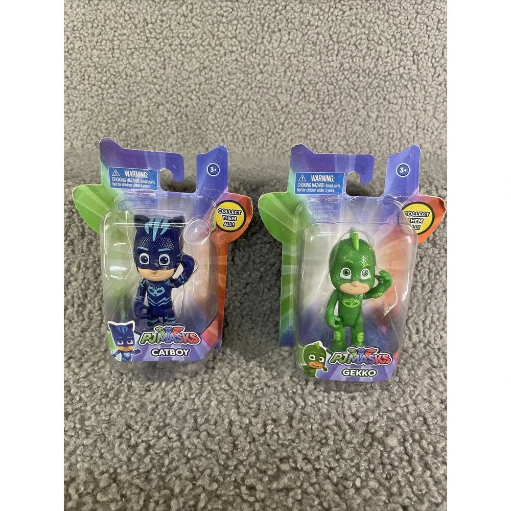 PJMASKS CatBoy, Gekko Toy Figure 2016 NIB,‎